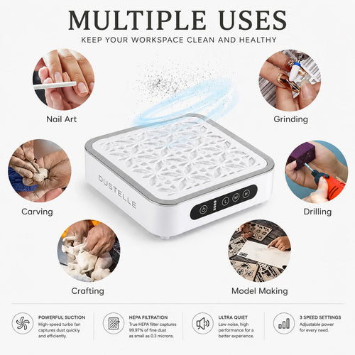 DUSTELLE NAIL DUST COLLECTOR